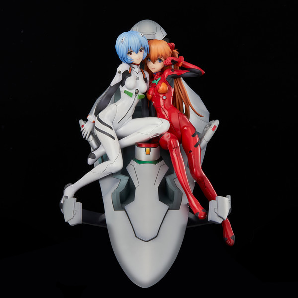 Ayanami Rei, Souryuu Asuka Langley (Twinmore Object), Shin Seiki Evangelion, Union Creative International Ltd, Pre-Painted, 4589642712084